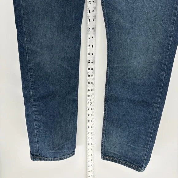 Levi's Men's 502 Tapered Jeans Blue Regular Denim Men 32x30 - Picture 5 of 9